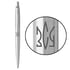 Ручка кулькова Parker JOTTER UKRAINE Stainless Steel CT BP Тризуб ЗСУ (глад.)