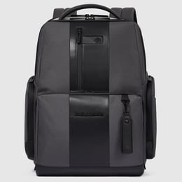 Рюкзак для ноутбука 15,6″ Piquadro BRIEF 2 SPECIAL (BR2S) Grey-Black CA4532BR2S_GRN