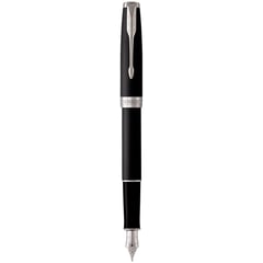 Ручка перьевая Parker SONNET Matte Black Lacquer CT FP F