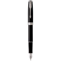 Ручка перьевая Parker SONNET Matte Black Lacquer CT FP F