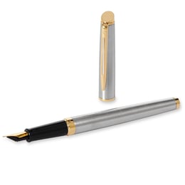 Набір ручок Waterman HEMISPHERE Stainless Steel GT FP+BP (перова + кулькова)