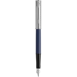 Ручка перова Waterman ALLURE Deluxe Blue CT FP F