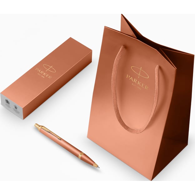 Ручка шариковая Parker IM Rituals Uplifting Orange GT BP + Пакет Parker Rituals