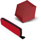 Парасолька механічна Knirps X4U Ultra Light Slim Manual/Cherry Kn95-6030-8867