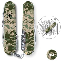 Швейцарський складаний ніж 91мм Victorinox SWISSCHAMP ARMY Піксель 1.6795.3.W3940p