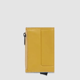 Картхолдер-портмоне з висувним механізмом Piquadro ATLAS (S138) Yellow PP5585S138R_G
