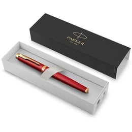 Ручка перьевая Parker IM Premium Red GT FP F