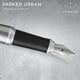 Ручка перьевая Parker URBAN Metro Metallic CT FP M