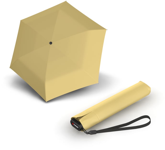 Парасолька механічна Knirps US.050 Ultra Light Slim Manual/Vanilla Kn95 0050 8805