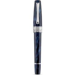 Ручка перова Montegrappa EXTRA OTTO Dark Blue ST FP18 F ISE8T2CD