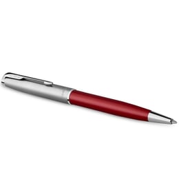 Ручка шариковая Parker SONNET Essentials Metal & Red Lacquer CT BP