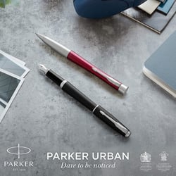 Ручка перьевая Parker URBAN Muted Black CT FP F