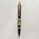 Ручка шариковая Parker IM UKRAINE Black GT BP Трезубец с желтым орнаментом