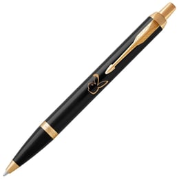 Ручка кулькова Parker IM ZODIAC Black GT BP Бойовий Кролик
