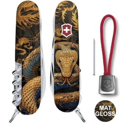 Швейцарський складаний ніж 91мм Victorinox HUNTSMAN ZODIAC 1.3713.3.Z4280pk