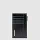 Картхолдер з монетницею Piquadro BLUE SQUARE (B2) Black PP6561B2R_N