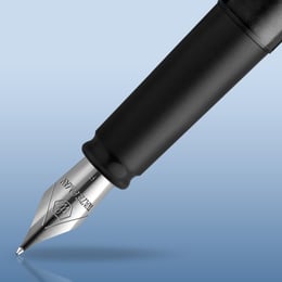 Ручка перова Waterman ALLURE Black CT FP F