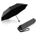 Парасолька механічна Knirps A.050 Medium Manual/Dark Grey Black HeatShield Kn95-7051-08002