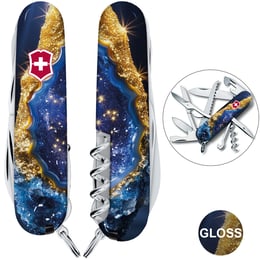 Швейцарский складной нож 91мм Victorinox HUNTSMAN DESIGN 1.3713.3.R2040pk