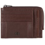Картхолдер с монетницей Piquadro BRIEF D.Brown PU1243BRR_TM