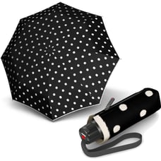 Зонт механический Knirps T.010 Small Manual/Dot Art Black Kn95 3010 4901