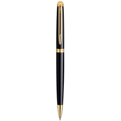 Ручка кулькова Waterman HEMISPHERE Black Lacquer GT BP