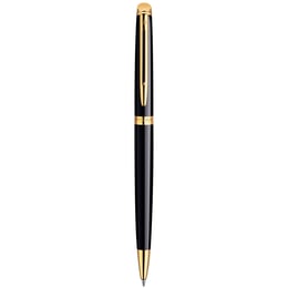 Ручка кулькова Waterman HEMISPHERE Black Lacquer GT BP