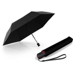Зонт-автомат Knirps U.200 Ultra Light Duomatic/Black Black UV Coating Kn95 2200 10012
