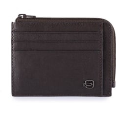 Картхолдер з монетницею Piquadro BLACK SQUARE (B3) D.Brown PP4822B3R_TM