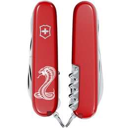 Швейцарский складной нож 91мм Victorinox HUNTSMAN ZODIAC Могучая кобра 1.3713.Z4340u