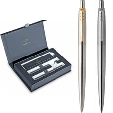 Подарунковий набір Parker JOTTER Stainless Steel GT BP + CT BP (2 кулькові ручки)
