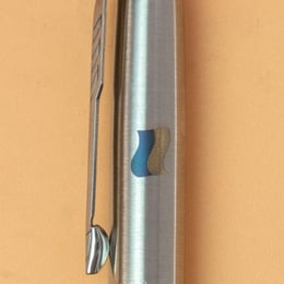 Ручка кулькова Parker JOTTER UKRAINE Stainless Steel CT BP Прапор синьо-жовтий на ковпачку