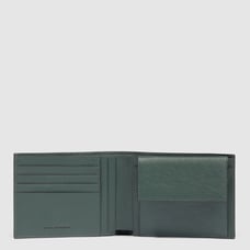 Портмоне Piquadro BLACK SQUARE (B3) Green-Green PU257B3R_VEVE
