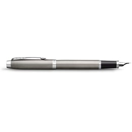 Ручка перьевая Parker IM Stainless Steel CT FP F