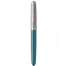 Ручка перьевая Parker PARKER 51 Teal Blue CT FP F
