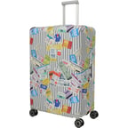 Чехол для большого чемодана Travelite ACCESSORIES/Tickets On Blue-White TL000317-97
