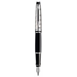Ручка перова Waterman EXPERT Deluxe Black CT FP F