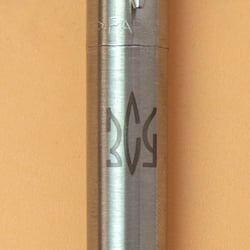Ручка шариковая Parker JOTTER UKRAINE Stainless Steel CT BP Трезубец ЗСУ (глад.)