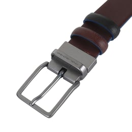 Ремінь двосторонній Piquadro BLUE SQUARE (B2S) D.Brown-Black CU4878B2S_TMN