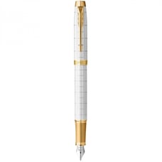 Ручка перова Parker IM Premium Pearl GT FP M