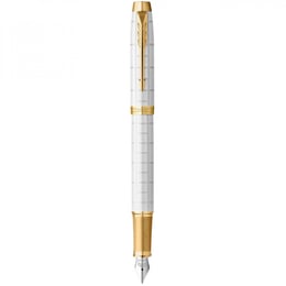 Ручка перьевая Parker IM Premium Pearl GT FP M