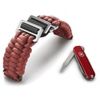 Ремінець INOX паракорд + ніж Victorinox Swiss Army V 60024