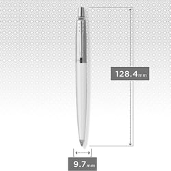 Ручка шариковая Parker JOTTER Originals Pearl Grey CT BP (Eco упаковка)