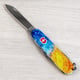 Швейцарський складаний ніж 91мм Victorinox SPARTAN UKRAINE 1.3603.7.T3160pw