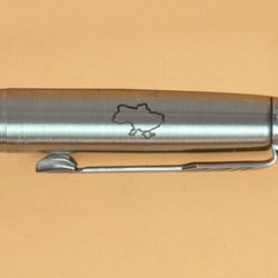 Ручка шариковая Parker JOTTER UKRAINE Stainless Steel CT BP Ukraine + Карта