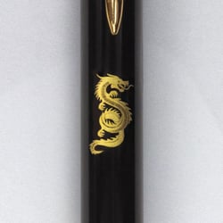 Ручка шариковая Parker IM ZODIAC Black GT BP Зеленый Дракон