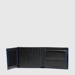 Портмоне Piquadro BLUE SQUARE (B2) Black PU1240B2R-N