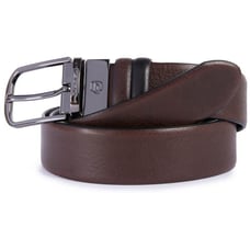 Ремінь двосторонній Piquadro BLACK SQUARE (B3) Bk.Brown-Black CU4877B3_TMN