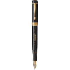 Ручка перова Parker DUOFOLD 135th Anniversary Precious Black GT FP18-С F
