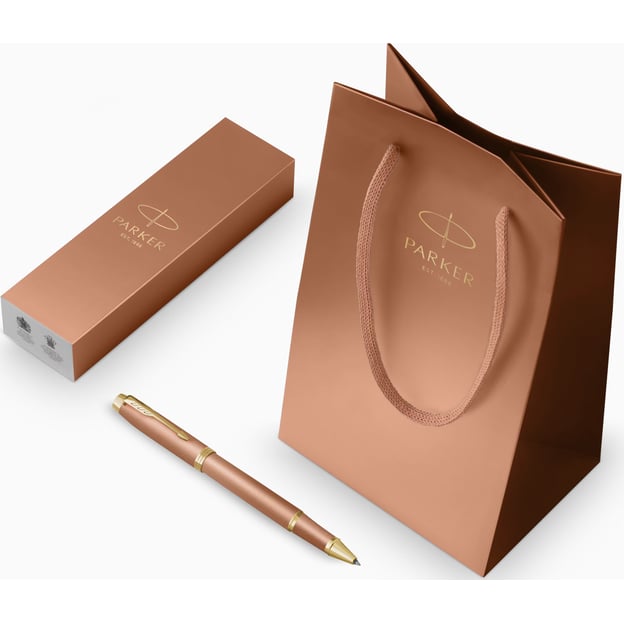 Ручка ролерна Parker IM Rituals Uplifting Orange GT RB + Пакет Parker Rituals